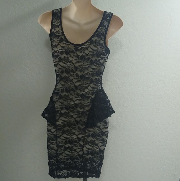 Unbranded Black Lace Small Dress - Picture 4 of 10